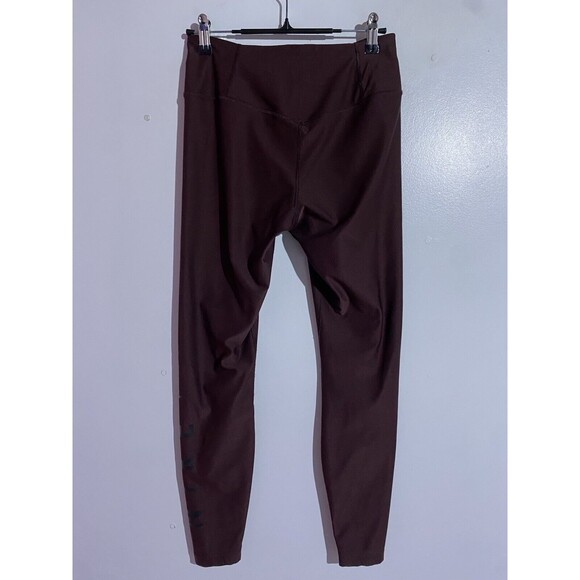 Nike Leggings Womens Small Brown Dri-Fit Gym Leg Day Run Compression Athleisure - Picture 4 of 11